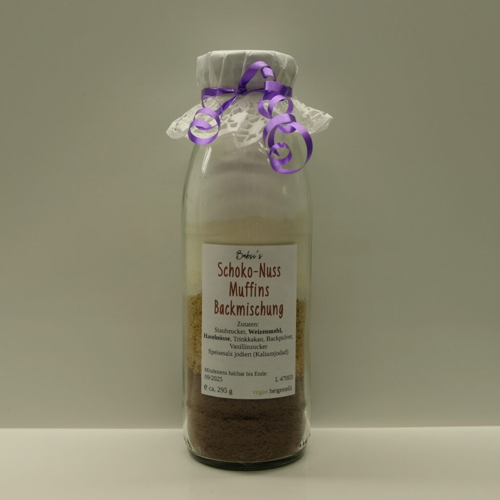 Schoko-Nuss Muffins Backmischung