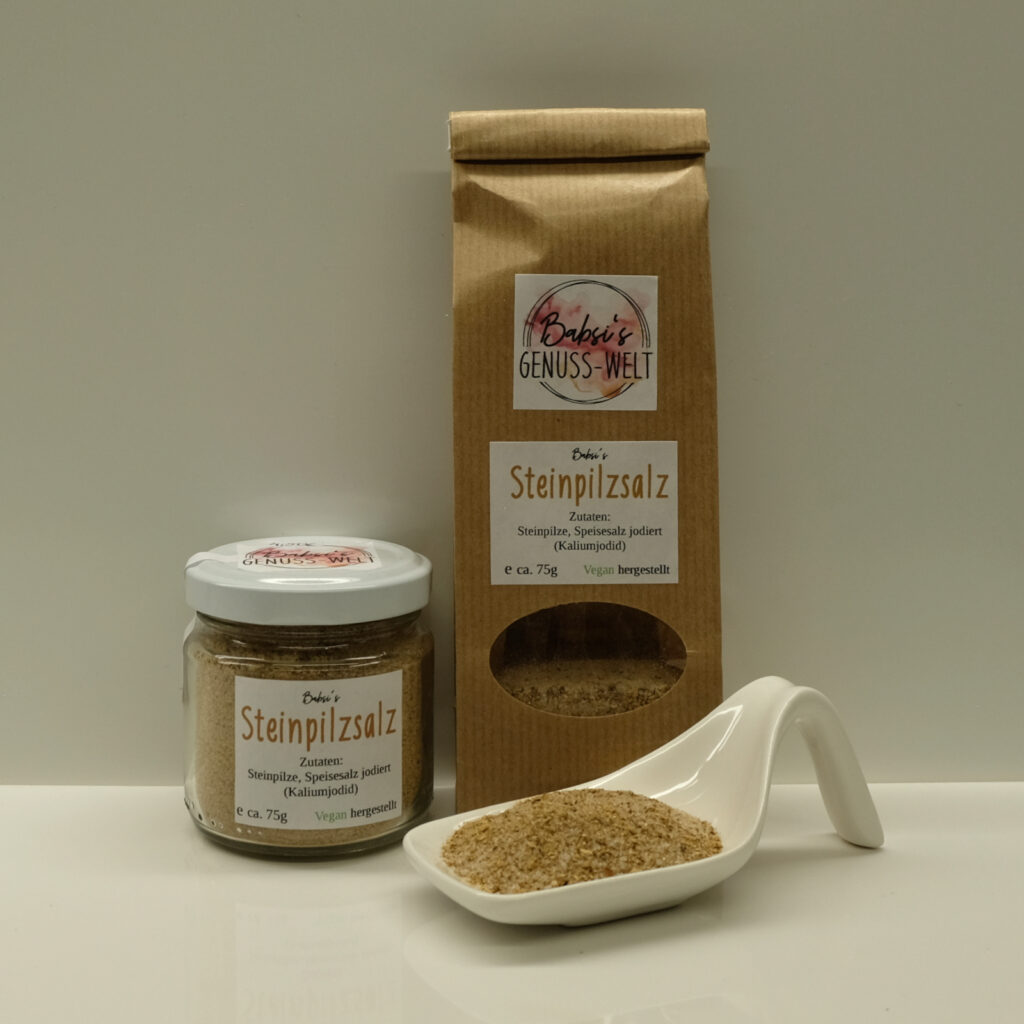 Steinpilz Salz