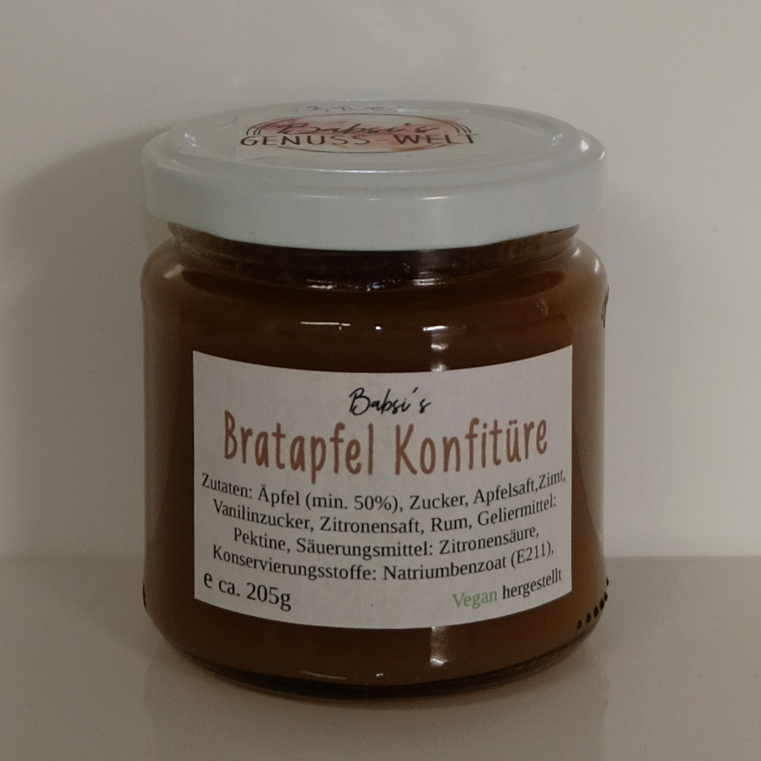 Bratapfel Konfitüre